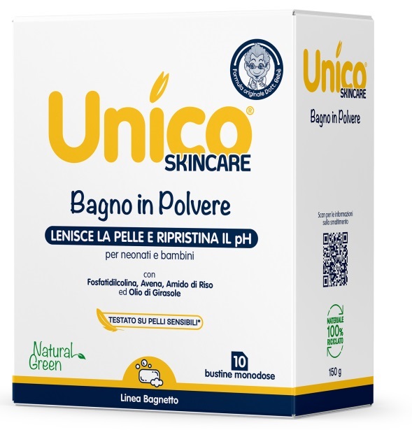 UNICO BAGNO NEON BAMBINI 10 BUSTINE 15 G - Farmacia Mortise