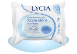 LYCIA SALVIETTINE STRUCCANTI VISO PELLI NORMALI 20 PEZZI - Farmacia Mortise