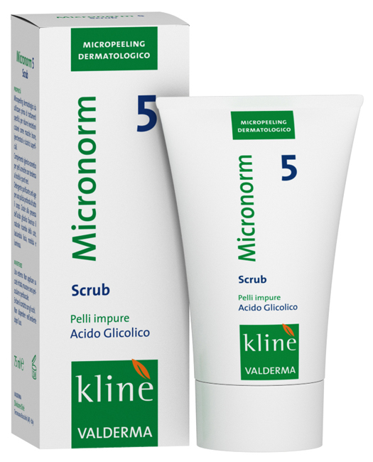 MICRONORM SCRUB 5 PEELING 75 ML - Farmacia Mortise