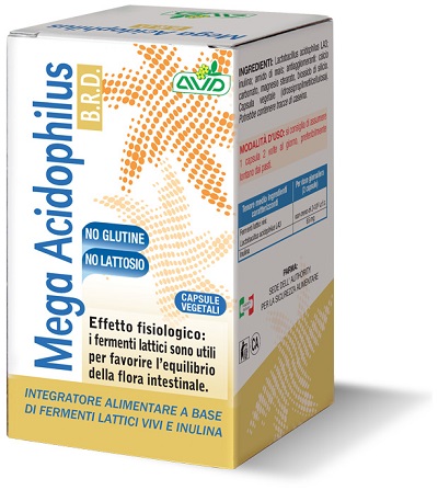 MEGA ACIDOPHILUS 75 CAPSULE MIRABILIS - Farmacia Mortise
