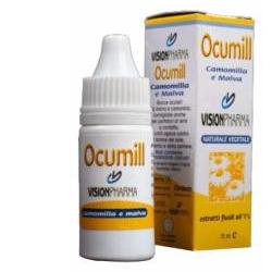 SOLUZIONE LUBRIFICANTE OCUMILL CAMOMILLA MALVA 15 ML - Farmacia Mortise