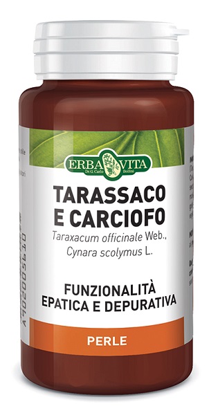 TARASSACO CARCIOFO 50 PERLE - Farmacia Mortise