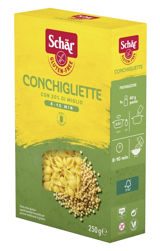 SCHAR CONCHIGLIETTE 250 G - Farmacia Mortise