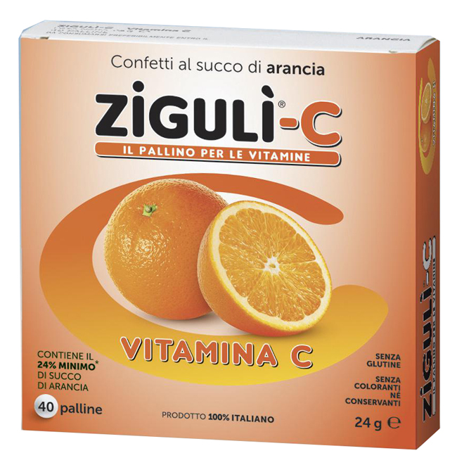 ZIGULI C ARANCIA 40 CONFETTI 24 G - Farmacia Mortise