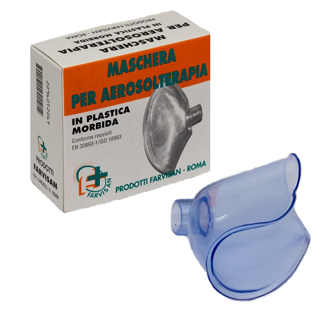 MASCHERA MORBIDA. RICAMBIO PER AEROSOLTERAPIA - Farmacia Mortise