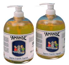L'AMANDE MARSEILLE SAPONE LIQUIDO VEGETALE NON PROFUMATO 500 ML - Farmacia Mortise
