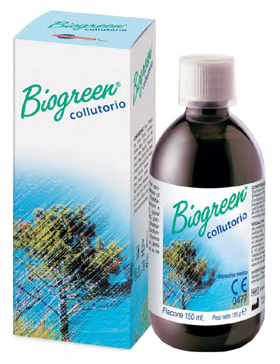 COLLUTORIO BIOGREEN 150 ML - Farmacia Mortise