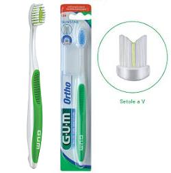 GUM ORTHO SPAZZOLINO ORTODONTICO - Farmacia Mortise