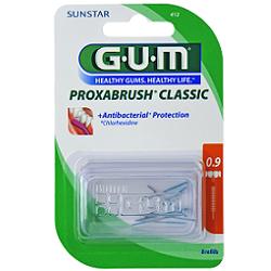 GUM PROXABRUSH CLASSIC 412 SCOVOLINO INTERDENTALE 8 PEZZI - Farmacia Mortise