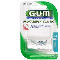 GUM PROXABRUSH CLASSIC 614 SCOVOLINO INTERDENTALE 8 PEZZI - Farmacia Mortise