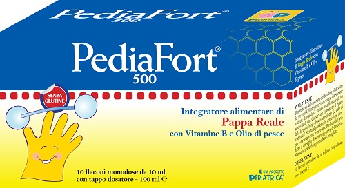 PEDIAFORT 500 10 FLACONI - Farmacia Mortise