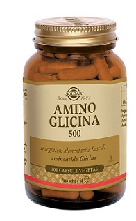 AMINO GLICINA 500 100 CAPSULE VEGETALI - Farmacia Mortise