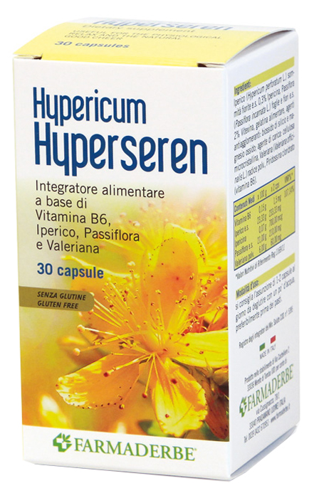 HYPERICUM HYPERSEREN 30 CAPSULE - Farmacia Mortise