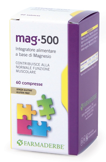 MAG 500 60 COMPRESSE - Farmacia Mortise