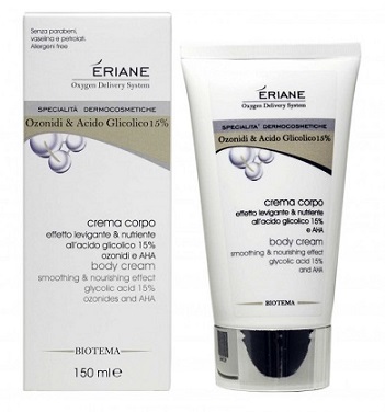 ERIANE CREMA CORPO ACIDO GLICOLICO 15% 150 ML - Farmacia Mortise