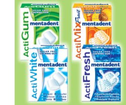 MENTADENT WHITE CHEWING GUM 25 G - Farmacia Mortise