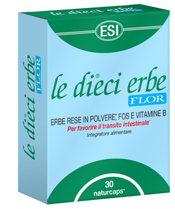 ESI LE DIECI ERBE FLOR 30 CAPSULE - Farmacia Mortise