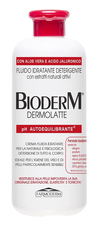 BIODERM DERMOLATTE PH AUTOEQUILIBRANTE 500 ML - Farmacia Mortise