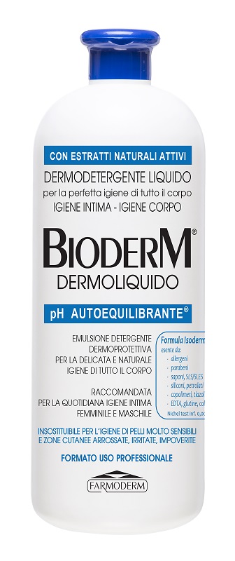 BIODERM DERMOLIQUIDO PH AUTOEQUILIBRANTE 1000 ML - Farmacia Mortise