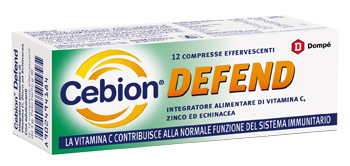 CEBION DEFEND 12 COMPRESSE EFFERVESCENTI - Farmacia Mortise