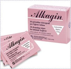 ALKAGIN SALVIETTE DETERGENTI PER IGIENE INTIMA MONOUSO 10 PEZZI - Farmacia Mortise