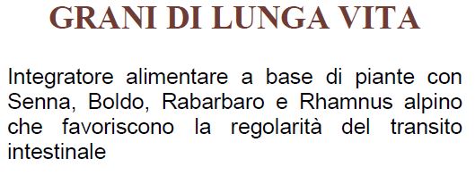 GRANI DI LUNGA VITA 1000 G - Farmacia Mortise
