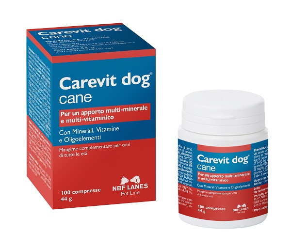 CAREVIT DOG FLACONE 100 COMPRESSE APPETIBILI - Farmacia Mortise