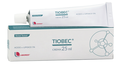 TIOBEC CREMA ACIDO LIPOICO 5% 25 ML - Farmacia Mortise