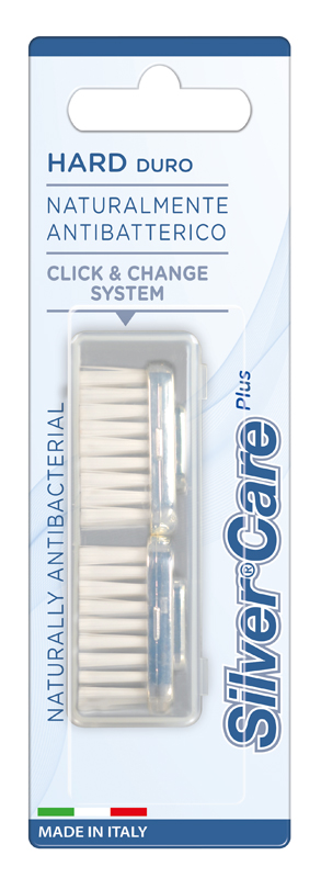 SILVERCARE PLUS DURO RICAMBI 2 PEZZI - Farmacia Mortise