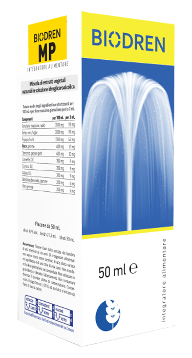 BIODREN M-P SOLUZIONE IDROALCOLICA 50 ML - Farmacia Mortise