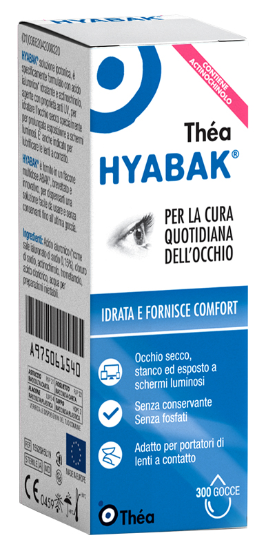 HYABAK SOLUZIONE OFTALMICA 10 ML - Farmacia Mortise