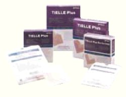 MEDICAZIONE A BASE DI SCHIUMA DI GEL POLIURETANICO CON ADESIVO TIELLE PLUS MISURA 15X20CM 5 PEZZI - Farmacia Mortise