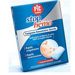 TAMPONE EMOSTATICO STERILE STOP HEMO 5BUSTE - Farmacia Mortise