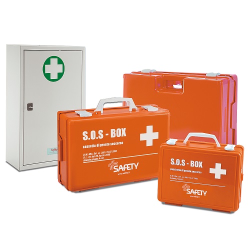 CASSETTA PRONTO SOCCORSO PLASTICA VUOTA TIPO C - Farmacia Mortise