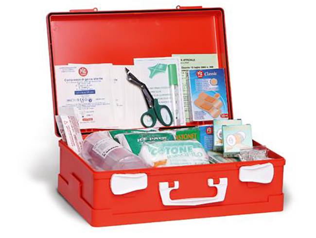PACCHETTO DI MEDICAZIONE REINTEGRO DEL PACCO BASE COMPLETO ALLEGATO1 DM 388 DEL 15/07/2003 - Farmacia Mortise
