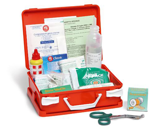 PACCHETTO DI MEDICAZIONE REINTEGRO DEL PACCO BASE COMPLETO ALLEGATO 2 DM 388 DEL 15/07/2003 - Farmacia Mortise