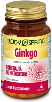 BODY SPRING GINKGO BILOBA 50 CAPSULE - Farmacia Mortise