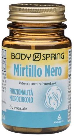 BODY SPRING MIRTILLO NERO 50 CAPSULE - Farmacia Mortise