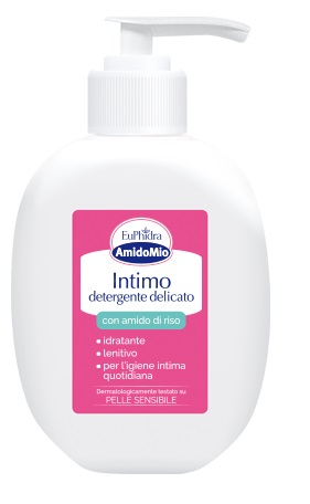 EUPHIDRA AMIDOMIO INTIMO DETERGENTE DELICATO AMIDO DI RISO NUTRIENTE E LENITIVO 200 ML - Farmacia Mortise