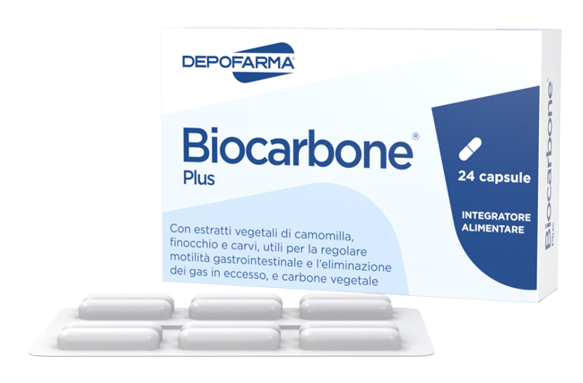 BIOCARBONE PLUS 24 CAPSULE - Farmacia Mortise