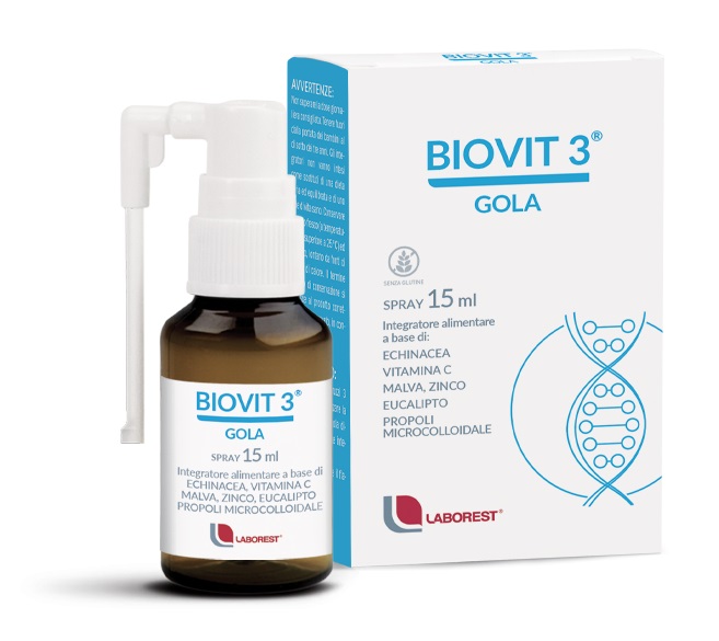 BIOVIT 3 GOLA 1 FIALA 15 ML SPRAY - Farmacia Mortise