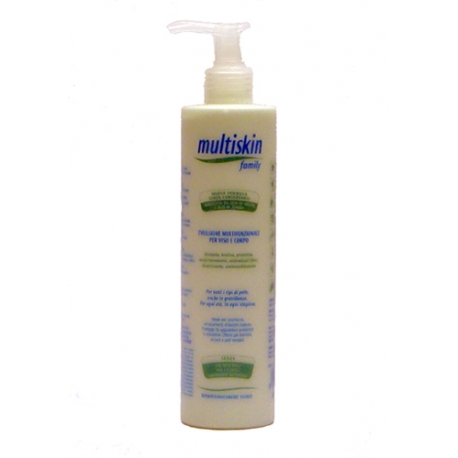 MULTISKIN FAMILY L'EMULSIONE CREMA FLUIDA VISO CORPO IDRATANTE 300 ML - Farmacia Mortise