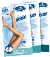SAUBER GAMBALETTO 40 MAGLIA LISCIA NEUTRO BEIGE 4 LINEA CLASSICA - Farmacia Mortise