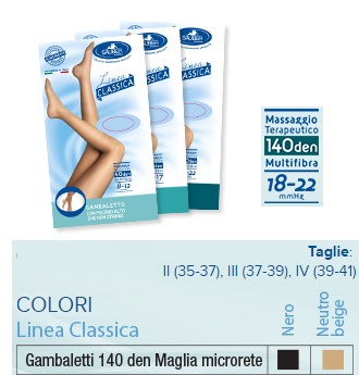 SAUBER GAMBALETTO 140 MAGLIA MICRORETE NEUTRO BEIGE 2 LINEA CLASSICA - Farmacia Mortise