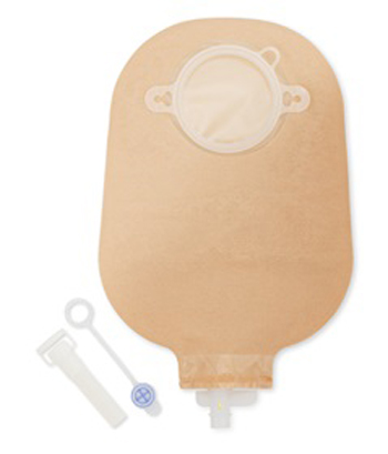 SACCA UROSTOMIA ANATOMICA URO RUBINETTO DI CHIUSURA DI SICUREZZA NOVA 2 43MM 10 PEZZI+1ATTATORE+TAPPINI ESTERNI - Farmacia Mortise