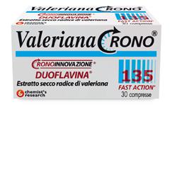 VALERIANA CRONO 135 CON DUOFLAVINA FAST ACTION 30 COMPRESSE - Farmacia Mortise