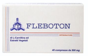 FLEBOTON 40 COMPRESSE - Farmacia Mortise