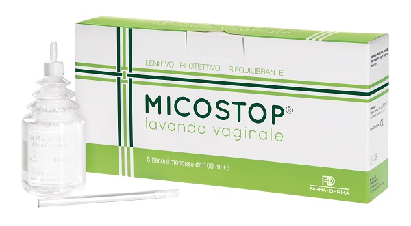 LAVANDA VAGINALE MICOSTOP 5 FLACONI DA 100 ML - Farmacia Mortise