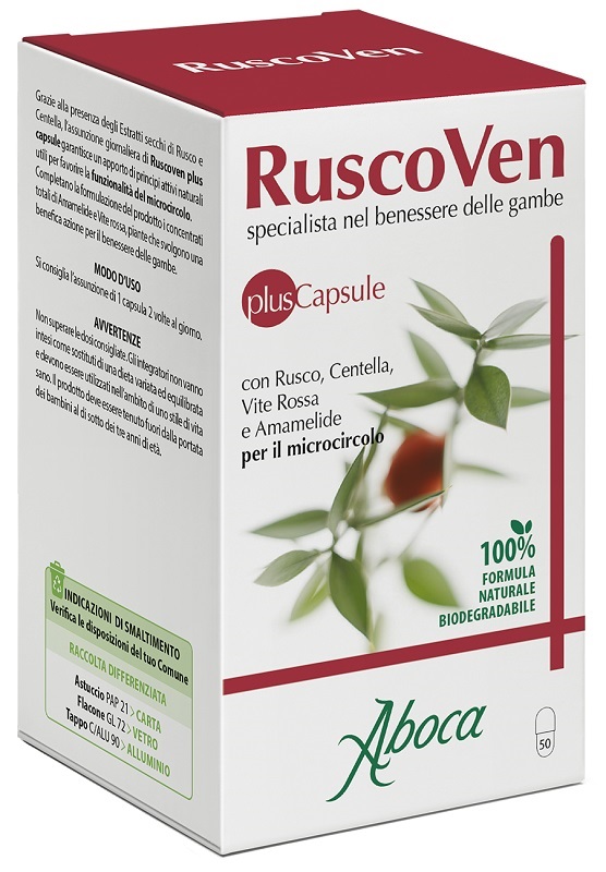 RUSCOVEN PLUS 50 CAPSULE - Farmacia Mortise