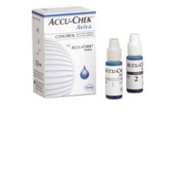 SOLUZIONE DI CONTROLLO PER TEST GLICEMIA ACCUCHEK AVIVA CONTROL SOL - Farmacia Mortise